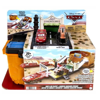 Disney Pixar Cars. Tor wyścigowy Race&Go